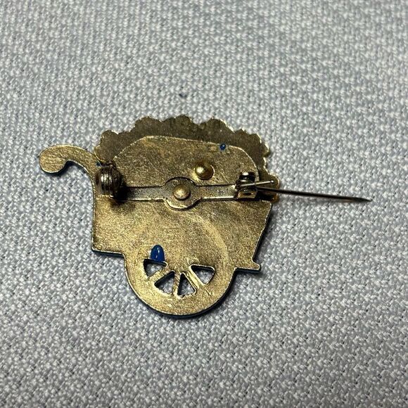 Vintage Floral Brooch Excellent Preloved Condition - Picture 4 of 4